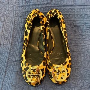 Tory Burch Leopard Flats